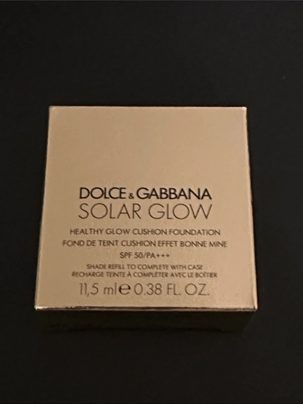 Dolce & Gabbana Solar Glow Cushion Foundation Refill in NUDE - SPF 50